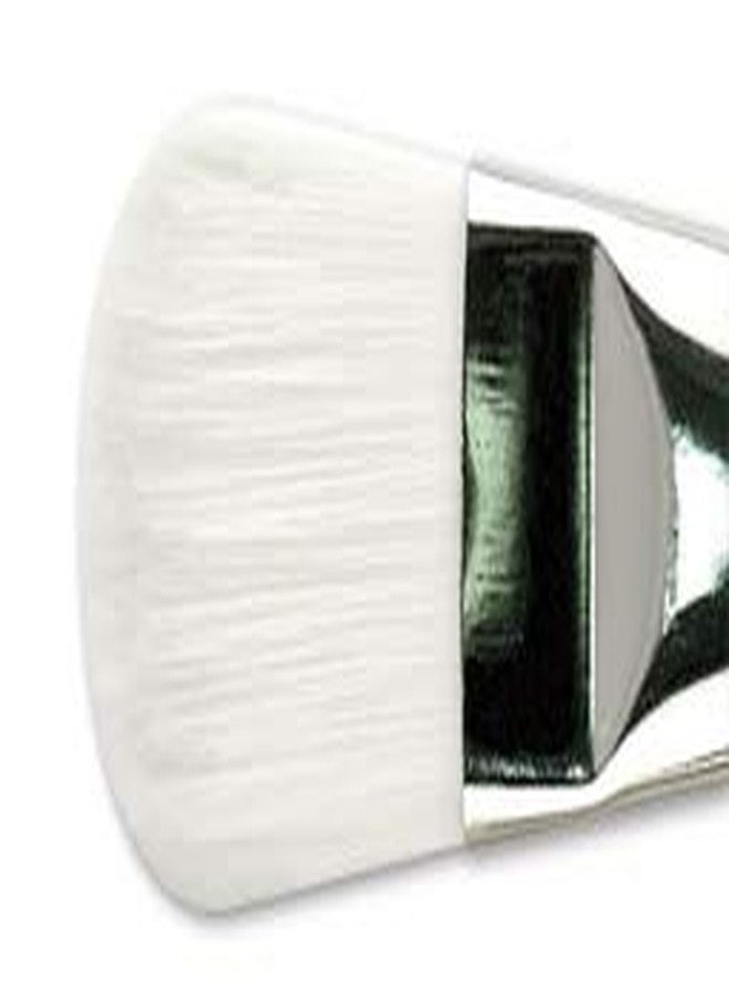 Creative Mark Art Supplies Large Mural Synthetic White Filament Paint Brush - Filbert #30 - Artist Supplies for Acrylics, Watercolors, and Oils - Durable, Resilient, Seamless Ferrules - Image 3