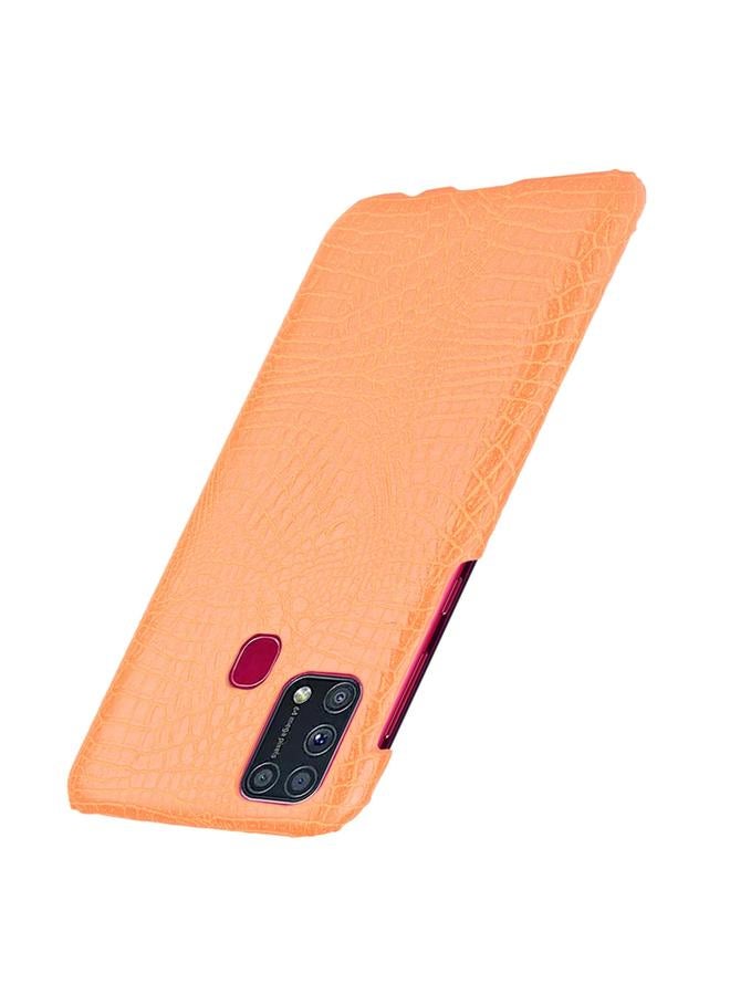 Zaboon Case For Galaxy M31 Shockproof Crocodile Texture PC + PU Case - Image 3