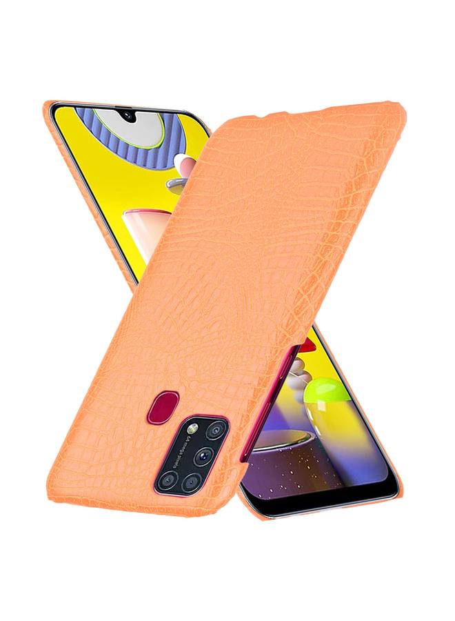 Zaboon Case For Galaxy M31 Shockproof Crocodile Texture PC + PU Case - Image 2