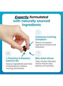 VetriScience Laboratories Composure, Calming Formula For Cats, 30 BiteSized Chews  - Image 2