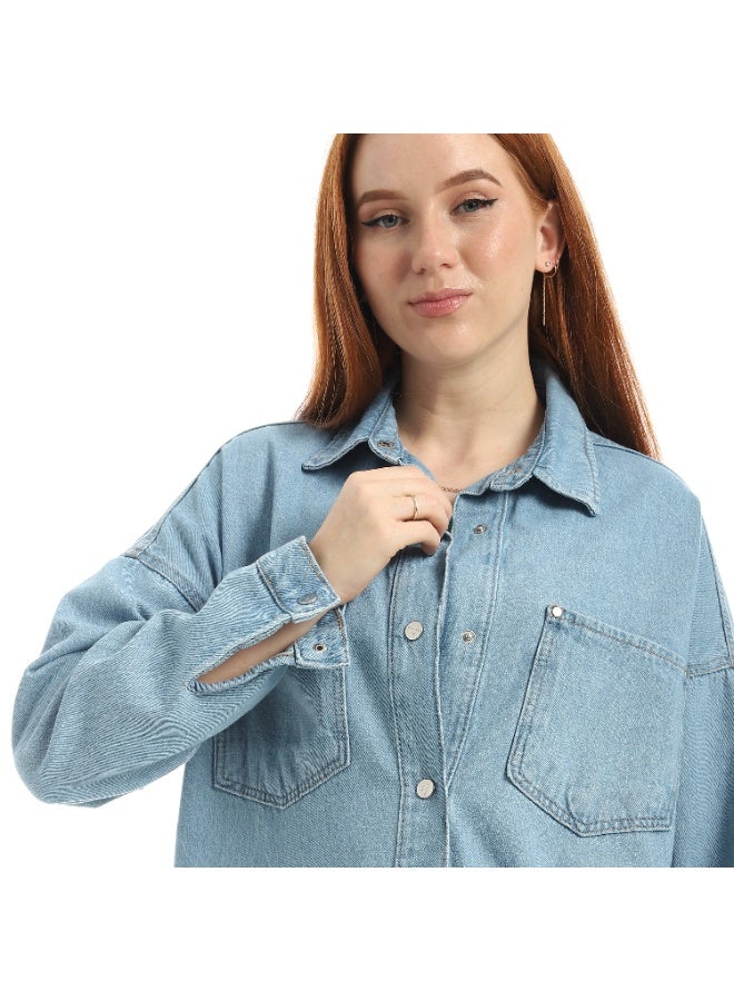 Coctail 3469-denim jacket-blue - Image 4