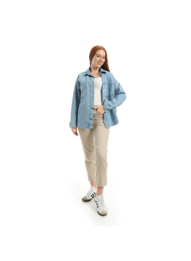 Coctail 3469-denim jacket-blue - Image 5