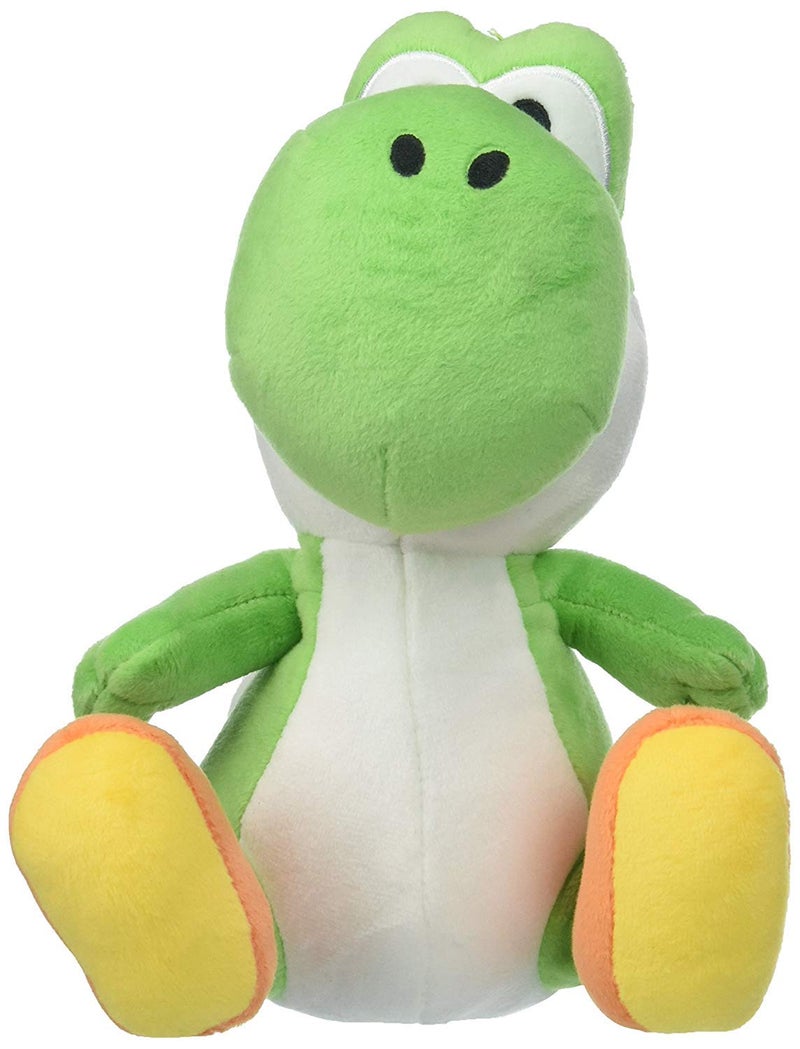Little Buddy Super Mario All Star Collection 1416 Yoshi Stuffed Plush, 8",Multi-colored - Image 2