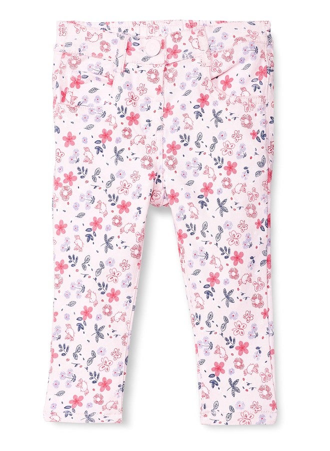 Max Baby-Girl's Regular Casual Pants (S21AFL12MULTI_Multi' _6-12M) Multicolour - Image 1