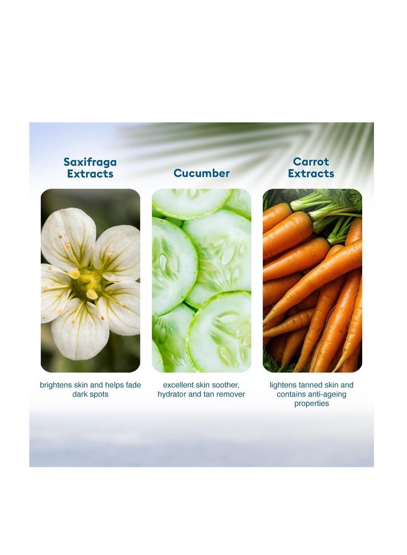 فى ال سي سي جل واقي من الشمس VLCC De-Tan SPF 50 PA +++ - 100 جرام مع 10 جرام إضافي - ينشط ، يعزز التوهج ، يحمي من الأشعة فوق البنفسجية UVA ، ويساعد على تقليل البقع الداكنة. - Image 5