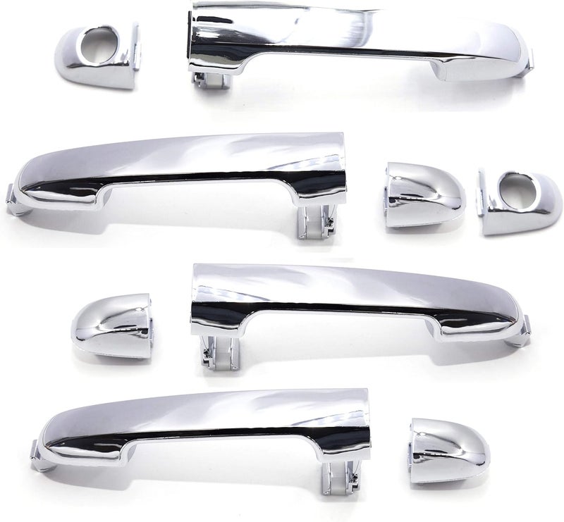 Otois 9Pcs Chrome Exterior Door Handle Set for Hyundai Elantra 2007-2010 & Elantra Touring 2007-2012 - Image 1