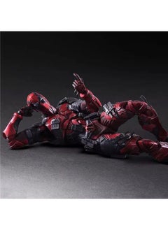 General Deadpool Joint Movable Character Model Desktop Decoration Movable Doll Model Toy Collection Decoration Gift for family and friends  - Image 3