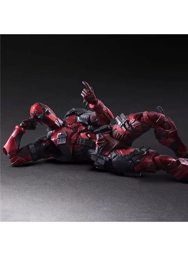 عام ديدبول المشتركة المنقولة الطابع نموذج سطح المكتب الديكور المنقولة دمية نموذج لعبة مجموعة الديكور هدية للعائلة والأصدقاء - Image 3