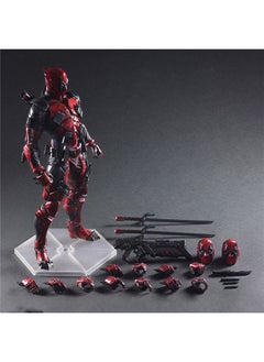 General Deadpool Joint Movable Character Model Desktop Decoration Movable Doll Model Toy Collection Decoration Gift for family and friends  - Image 4
