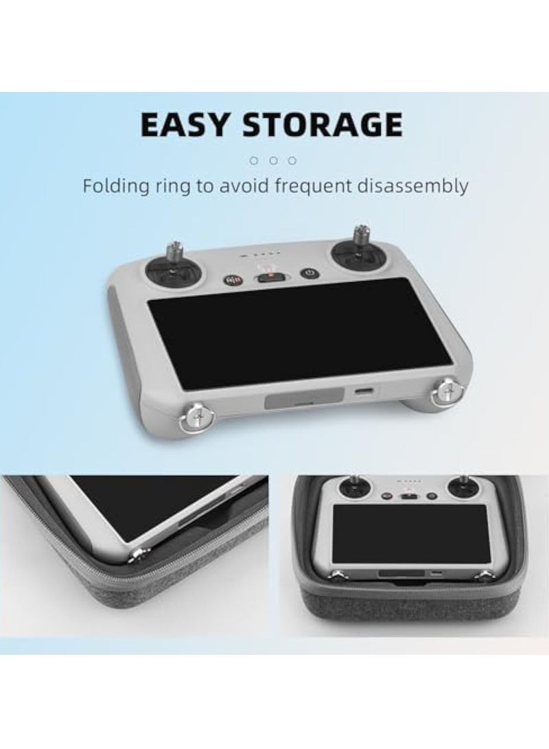 Zikra RC 2 Lanyard, Neck Strap for DJI RC 2 / RC/RC Pro, Soft Leather PU Lanyard, Portable Lanyard Remote Control Neck Strap, for DJI Mini 4 Pro/Mini 3 Pro/AIR 3/Mini 2 SE/Mavic 3 Pro/Classic/AIR 2S - Image 5