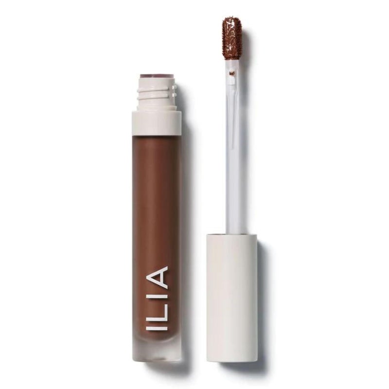 ILIA True Skin Serum Concealer NonComedogenic CrueltyFree Vegan Safe For Sensitive Skin Reduces Appearance of Dark Circles Blemishes Licorice SC10 016 oz 5 ml