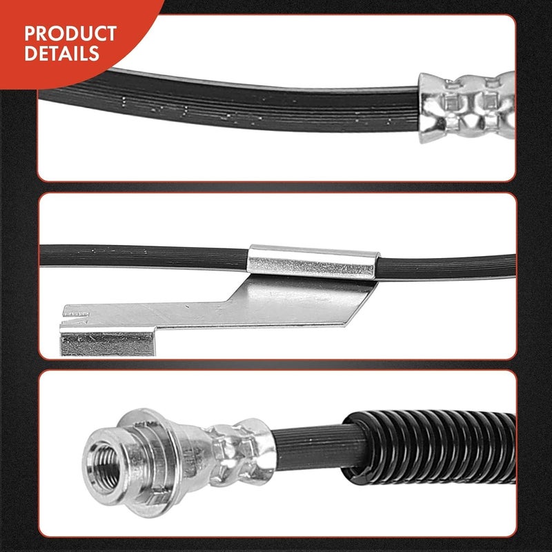 A-Premium Brake Hydraulic Hose for Chevrolet Express 2500 - Image 5