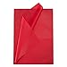 WOPARTY Red Premium Tissue Paper Wrapper Paper 20 x 28 Inch 10 Sheets Flower Wrapping Paper for Gifts Bags DIY Craft SuppliesParty Favors Goody Bags - Image 1