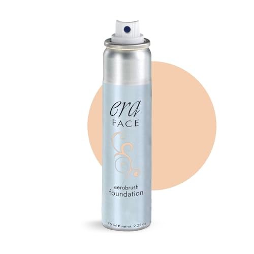 ERA Beauty ERA Face spray makeup R4 Champagne 225 oz airbrush foundation everyday buildable professional spray on cosmetics by Era Beauty
