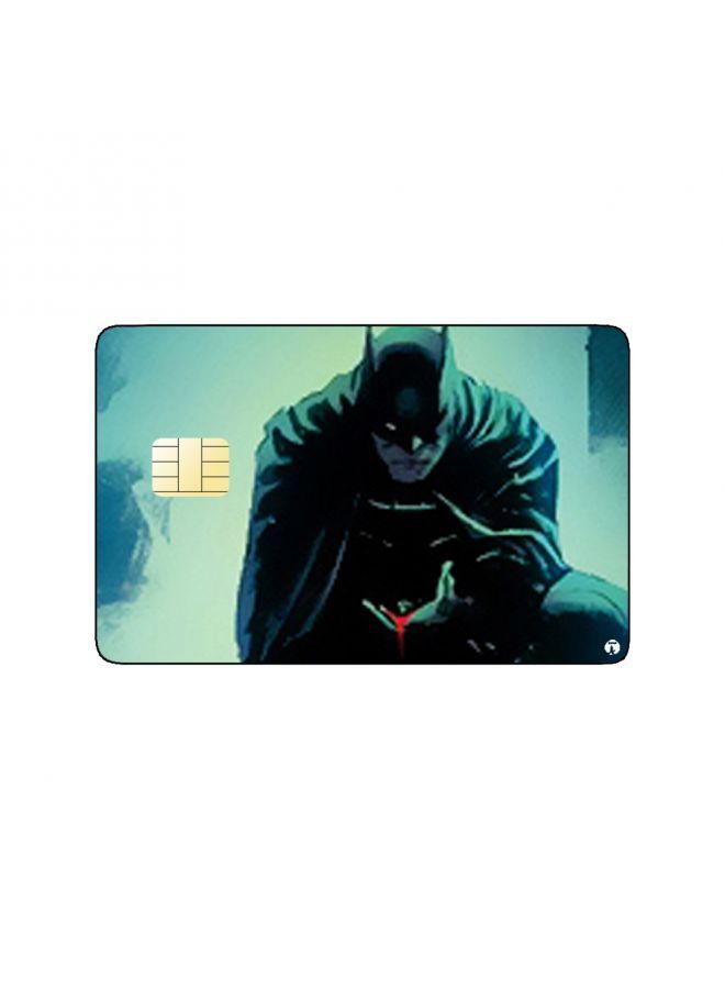 RKN PRINTED BANK CARD STICKER Animation Batman By Dc - Image 1