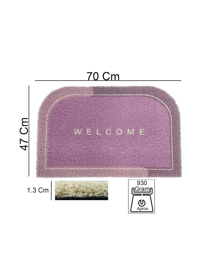 Status Status Contract Cushion Noodle Mat For Home Entrance, Heavy Indoor Outdoor Anti Slip Pvc Floor Mat For Bedroom Kitchen, Absorbent Solid Mats For Bathroom, Doors, Office, Door Mat (Pink)  - Image 3