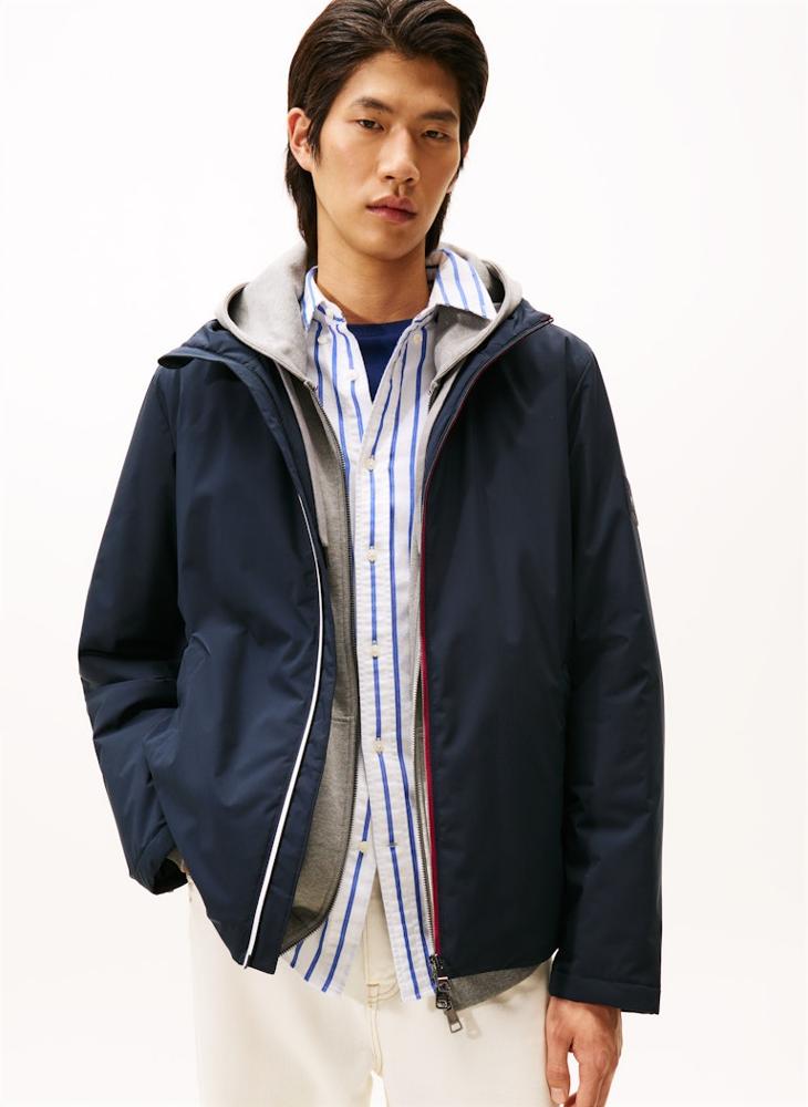 TOMMY HILFIGER Casual Zip Through Hoodie - Image 1