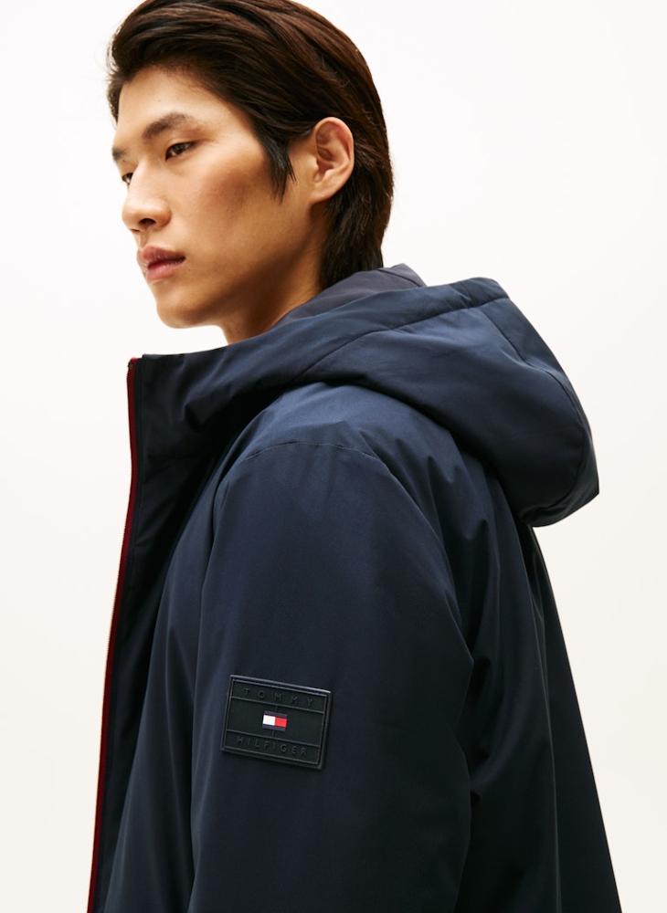 TOMMY HILFIGER Casual Zip Through Hoodie - Image 3