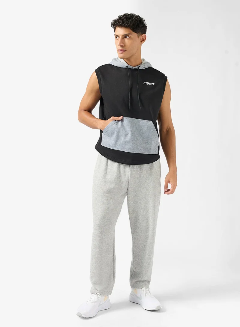 Frwd  Training Sleeveless Pullover Hoodie for Men | Best Price UAE