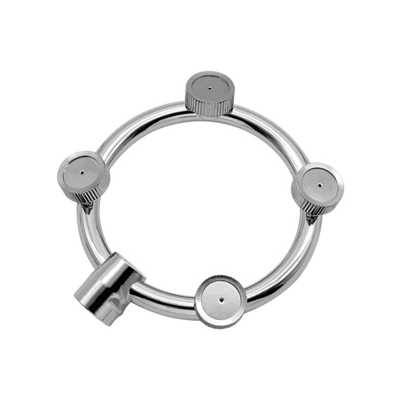 Garden Hose Nozzle Splitter 4 Heads Stainless Steel High Pressure Misting Sprinkler - Image 2