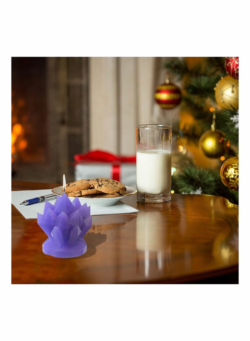 Captaintech Resin Candle Moulds, Silicone 3D Candle Mold for Epoxy Resin Casting DIY Art Craft Home Decor - Image 5