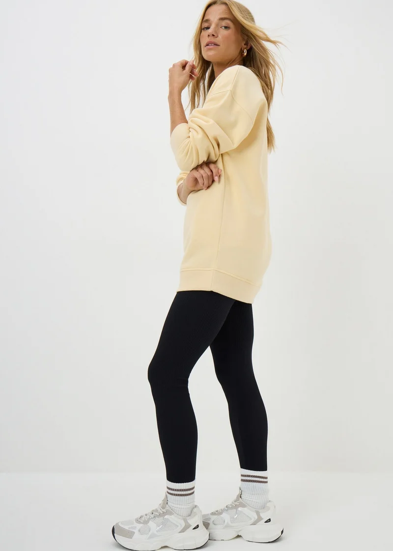 Matalan Yellow Longline Sweatshirt