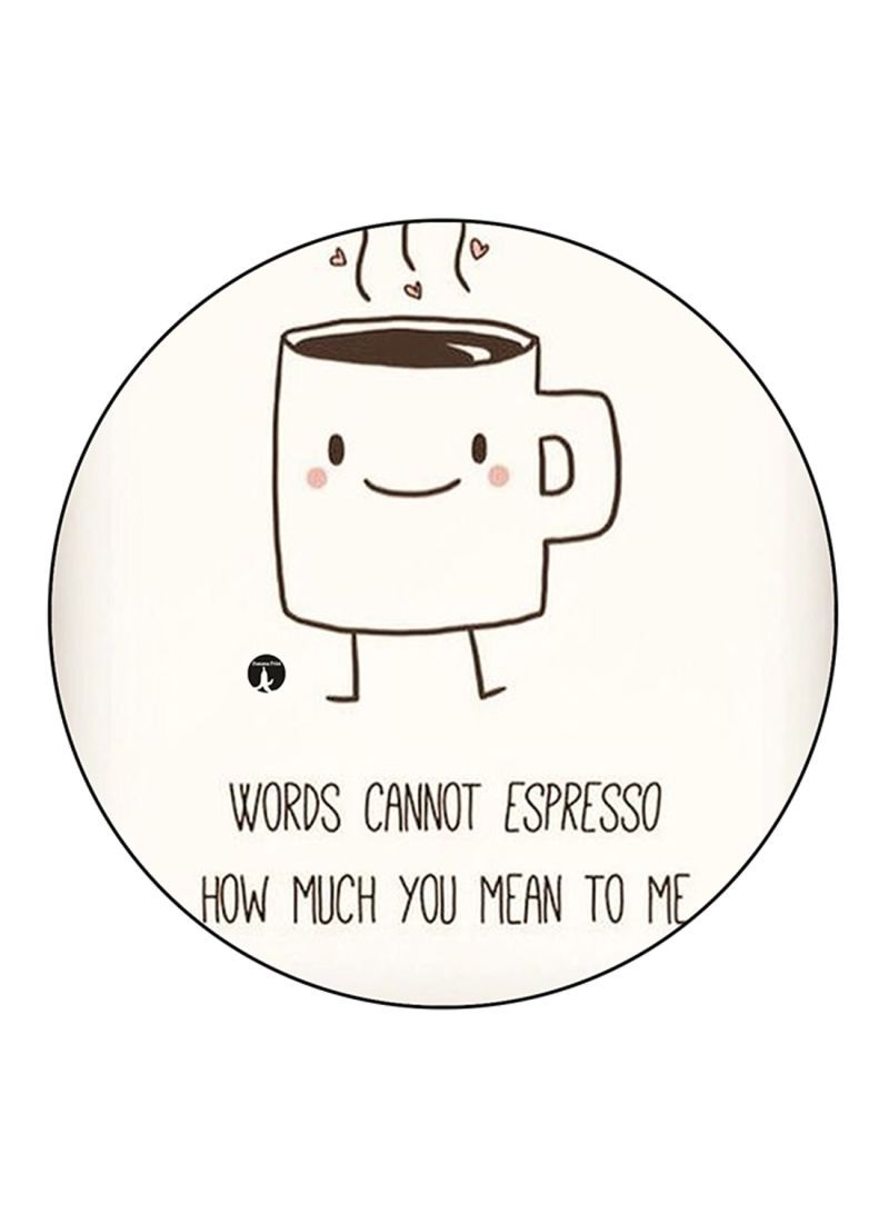 RKN English Phrases Printed Fridge Magnet  White - Image 2