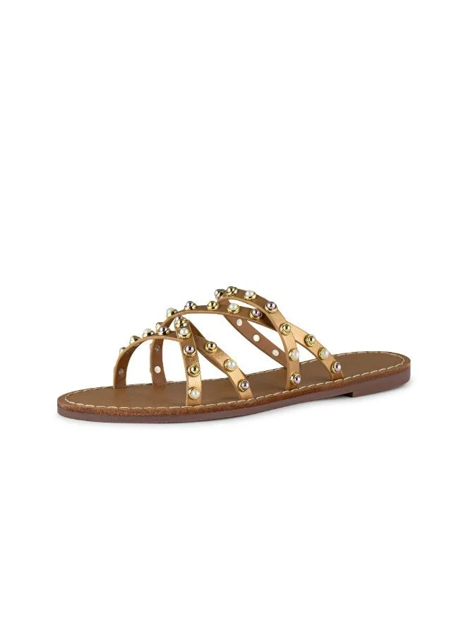 Vincci Multi Strap Low Heel Sandals