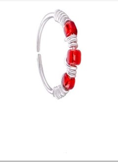 Generic enjoy your time for sterling silver endless Gauge Nose Ring Piercing, get your own now,red 
