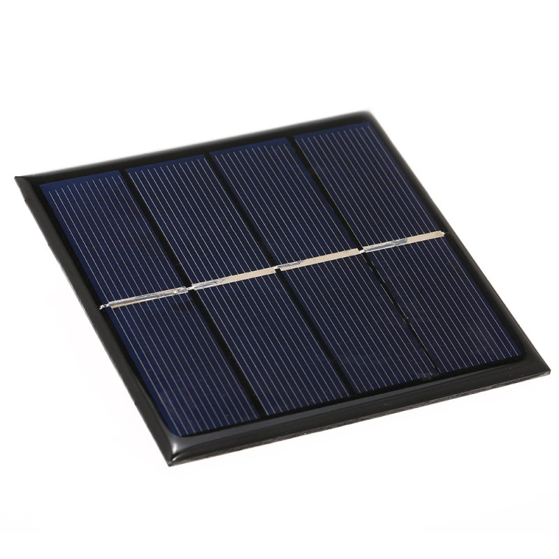 Portable Solar Charger: 90*90mm 1.5oz Small Lightweight - 19.5%+ High Efficiency Solar Powered Battery Charger for 1.2V Rechargeable AA Batteries, Household Appliances, Kids Toys - Image 1