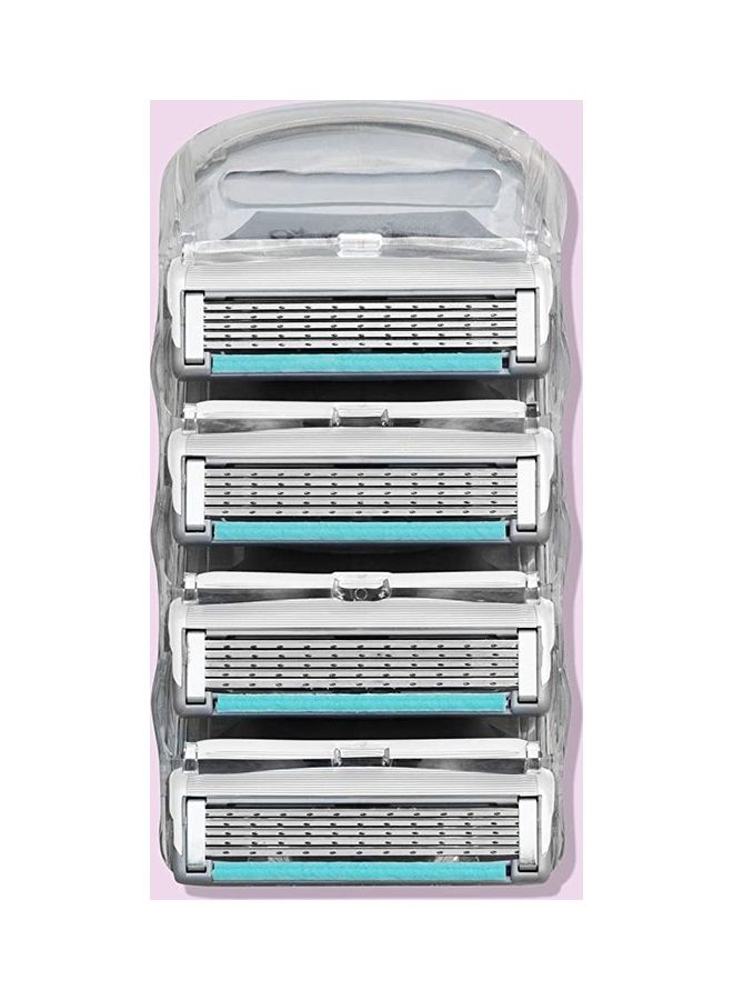 JOY 4 Pack The Refills 5 Blade Cartridges - Image 2