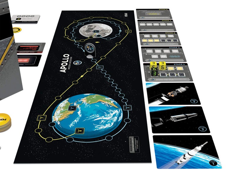 Buffalo Games - Apollo Games (NASA) - Long Play Strategy Game - Great for Game Night - Space Mission - Image 3