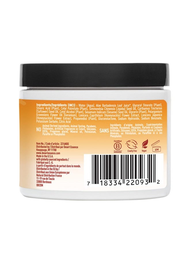 DESERT ESSENCE Desert Essence Daily Essential Moisturizer - Nourishing Jojoba, Organic Aloe Vera, Safflower & Geranium Oil - Light-Weight Soothing, Softening Facial Cream - Vegan, Non-GMO, Sulfate & SLS Free - 4oz  - Image 3