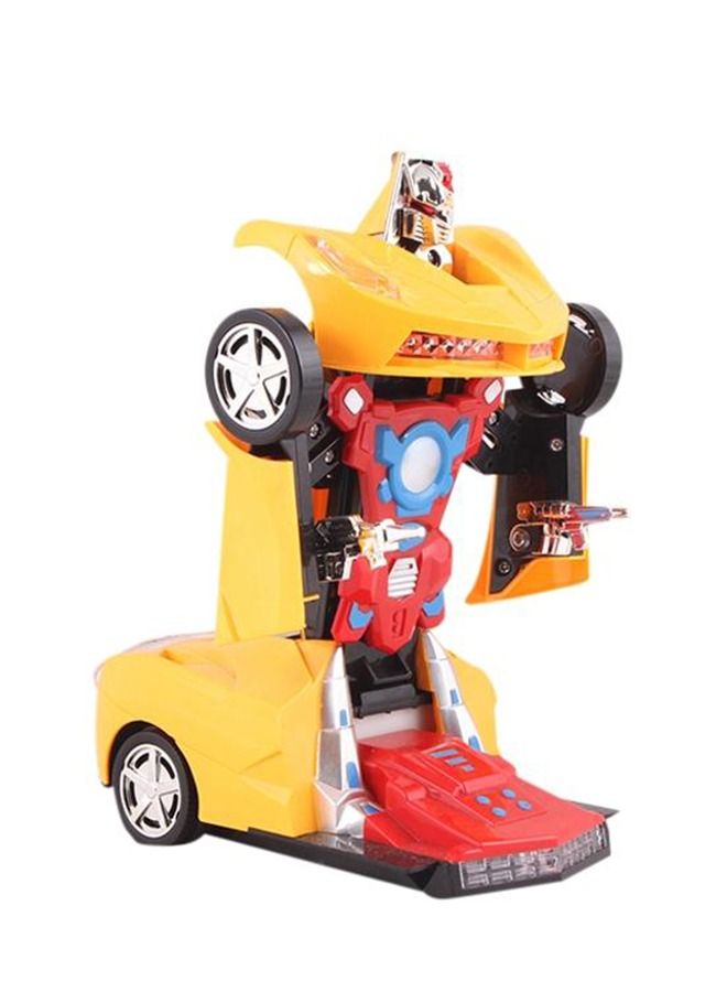 KIDWALA Transforming Toys Transformation Car Robot Cars Toys for Boys Yellow - Image 2
