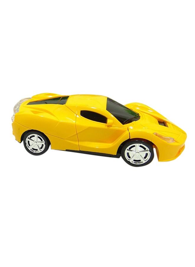 KIDWALA Transforming Toys Transformation Car Robot Cars Toys for Boys Yellow - Image 1