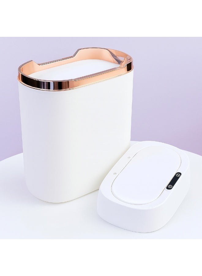 ايرس سلة مهملات ذكية بمستشعر حركة - سلة مهملات رفيعة تعمل تلقائيًا بمستشعر حركة للمطبخ وغرفة المعيشة وغرفة النوم والحمام - Image 5