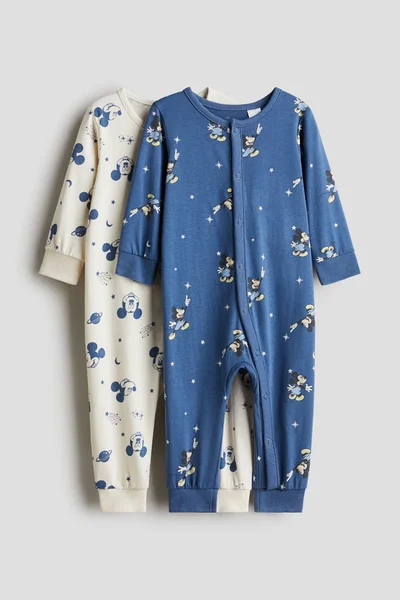 H&M 2-Pack Printed Pyjamas