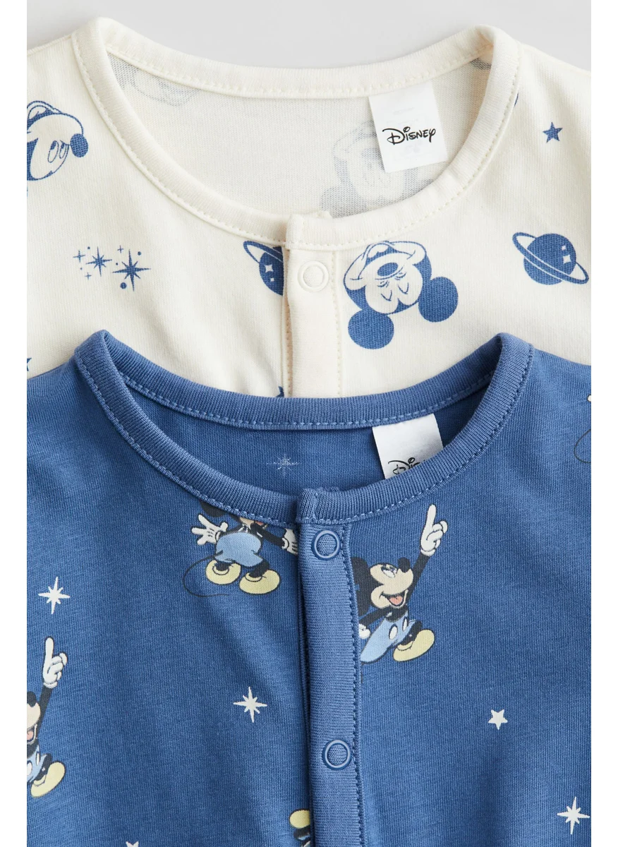 H&M 2-Pack Printed Pyjamas