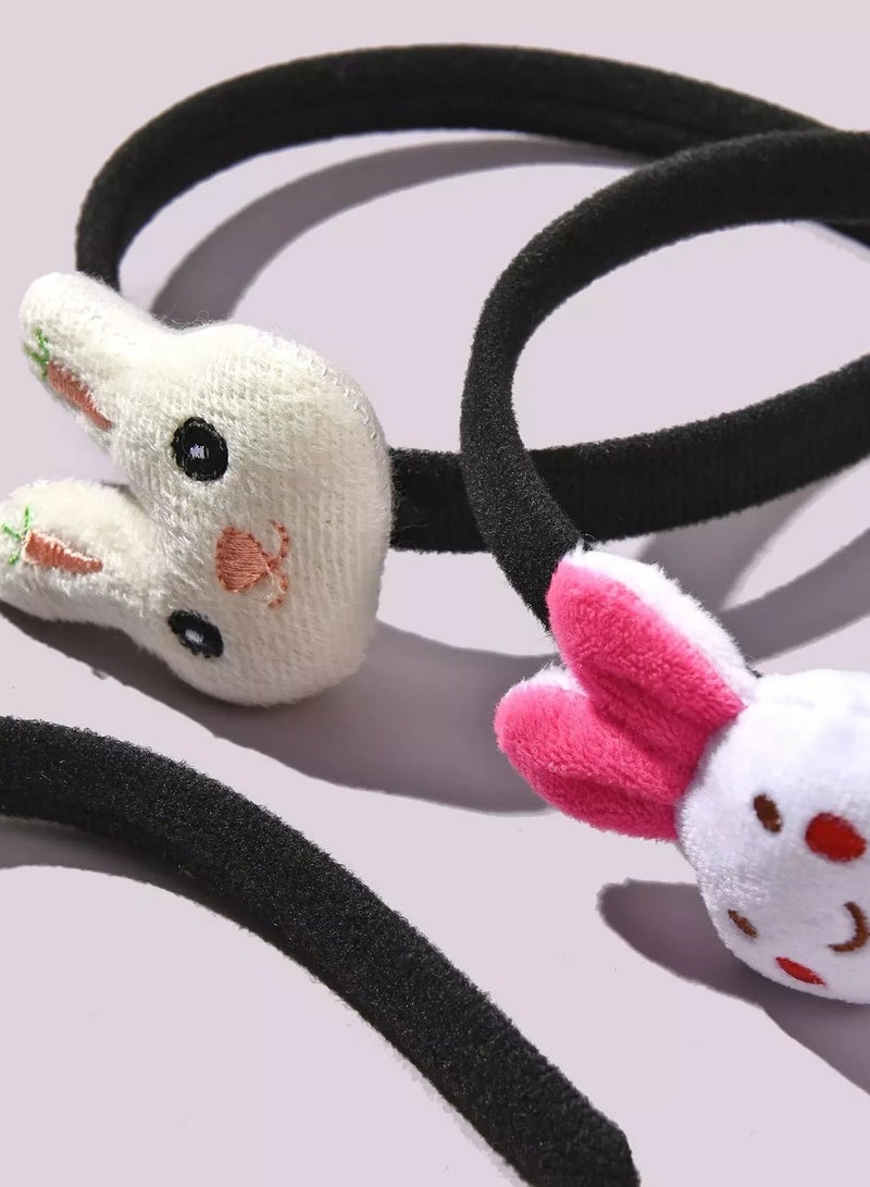 3pcs Toddler Girls Rabbit Decor Hair Hoop  - Image 3