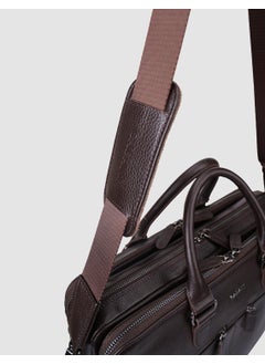 Leather Brown Shoulder Strap Briefcase - pzsku/Z922C06DD36EDB7550B2EZ/45/_/1741097599/6174c63b-5d95-4b4c-8892-9a5936bd3cd9