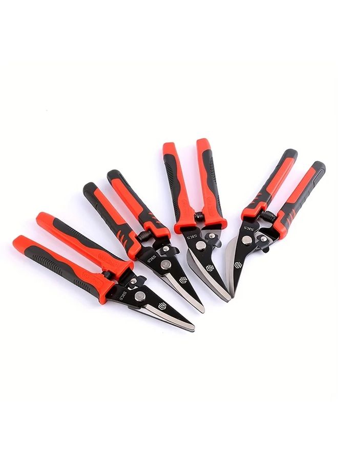 Straight Aviation Metal Scissors Industrial Strength Chrome Vanadium Steel Rust Proof - Image 3