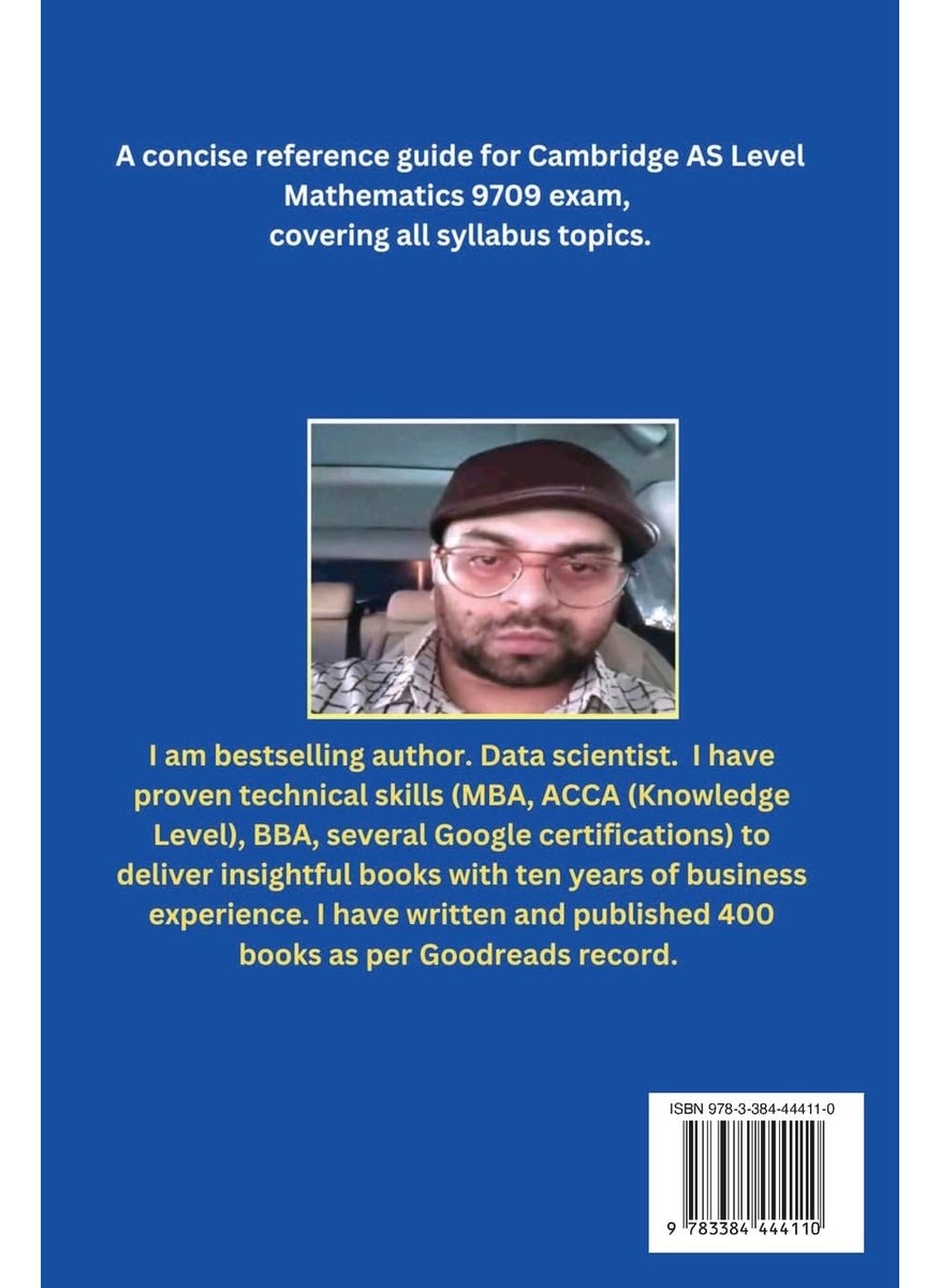 Cambridge AS Level Mathematics 9709  - Image 2
