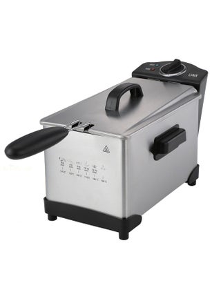 Stainless Steel Deep Fryer Detachable Oil Tank, Adjustable Thermostat, Nickel Plated Iron Fryer Basket, Anti-slip base | Perfect for French Fries, Chicken Wings  1500W 4L LY-DF-7104 - pzsku/Z922C40BE7D3F03BDE055Z/45/1746892333/a053db3d-2f42-4b85-95ef-7a552d160152