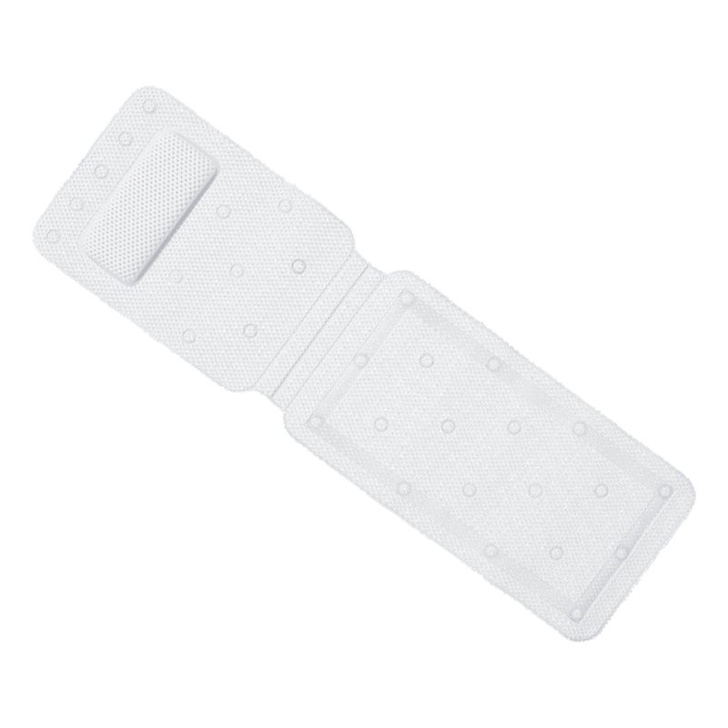 Full Body Spa Bath Mattress: PVC Sponge Inner With Breathable Mesh Cloth, Powerful Suction Cups, Hollow Out Design - Non-slip Washable Durable Bathtub Mat for Smooth Surface Bathtubs - Image 1