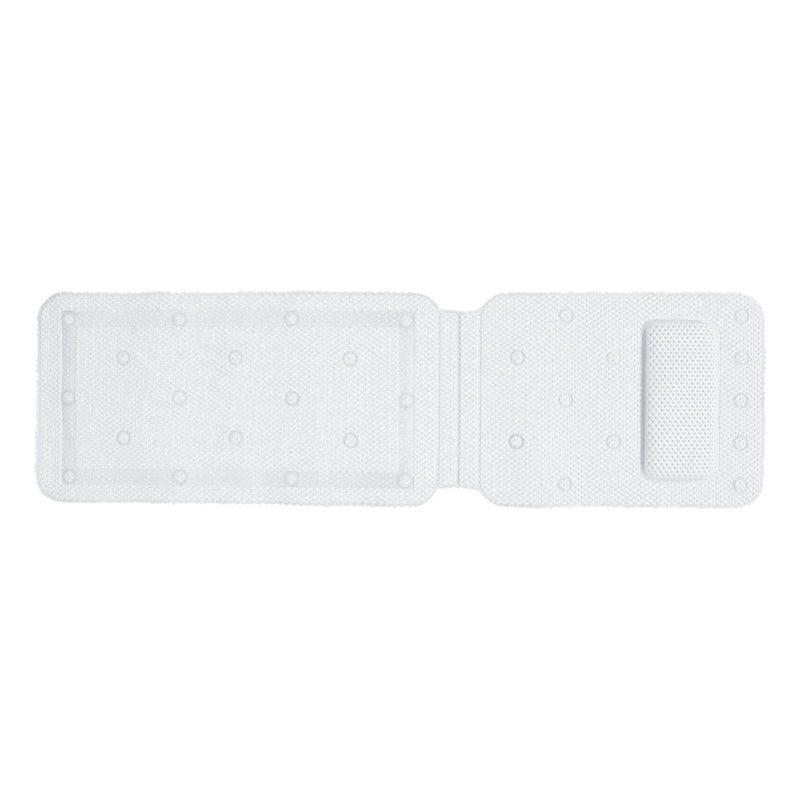 Full Body Spa Bath Mattress: PVC Sponge Inner With Breathable Mesh Cloth, Powerful Suction Cups, Hollow Out Design - Non-slip Washable Durable Bathtub Mat for Smooth Surface Bathtubs - Image 2