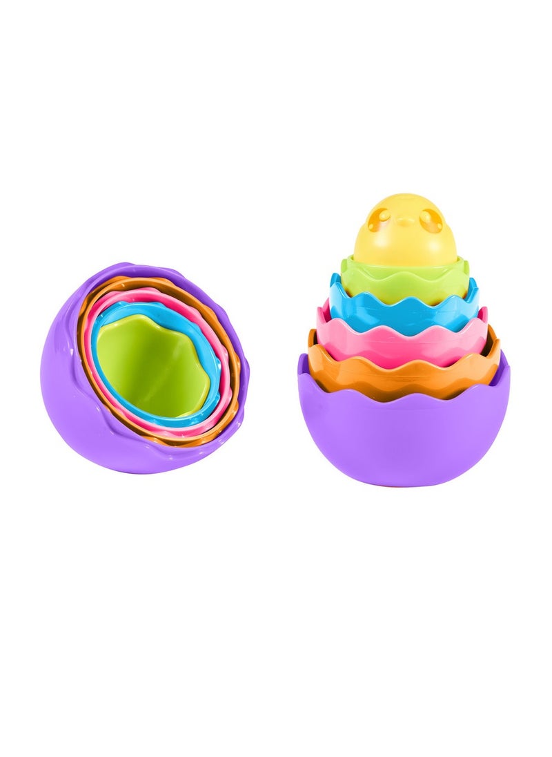 TOMY Toomies Hide & Squeak Nesting Eggs