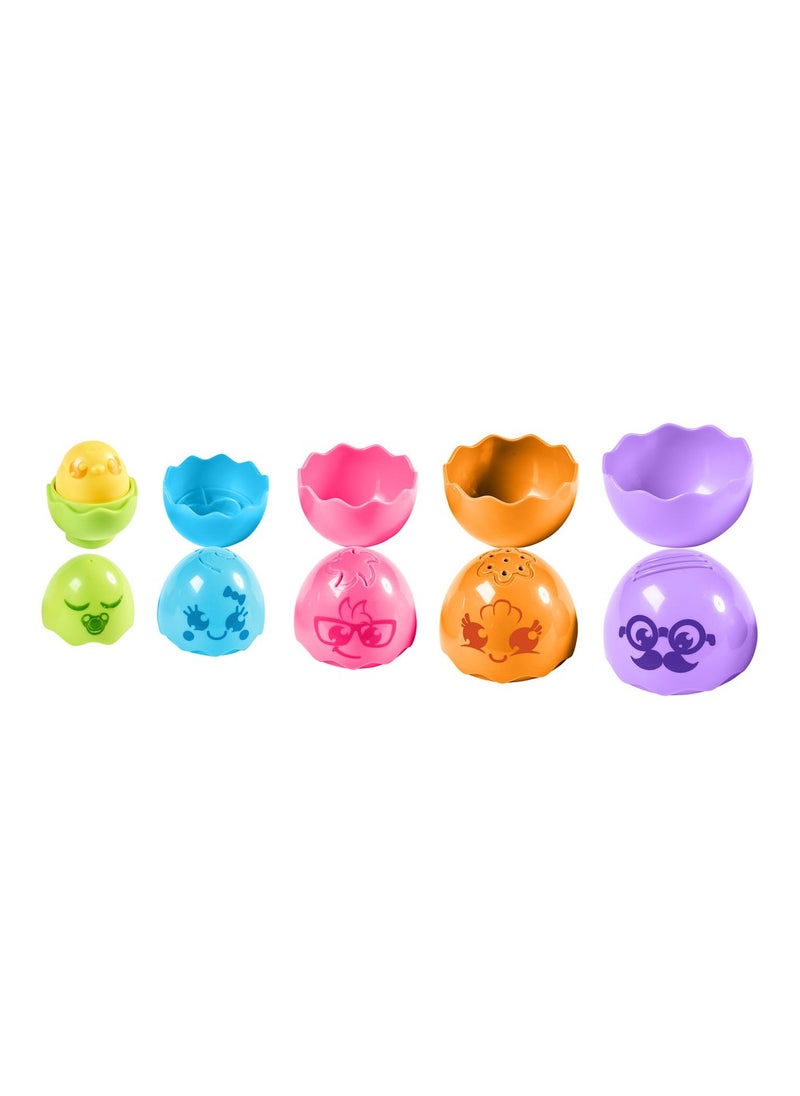 TOMY Toomies Hide & Squeak Nesting Eggs