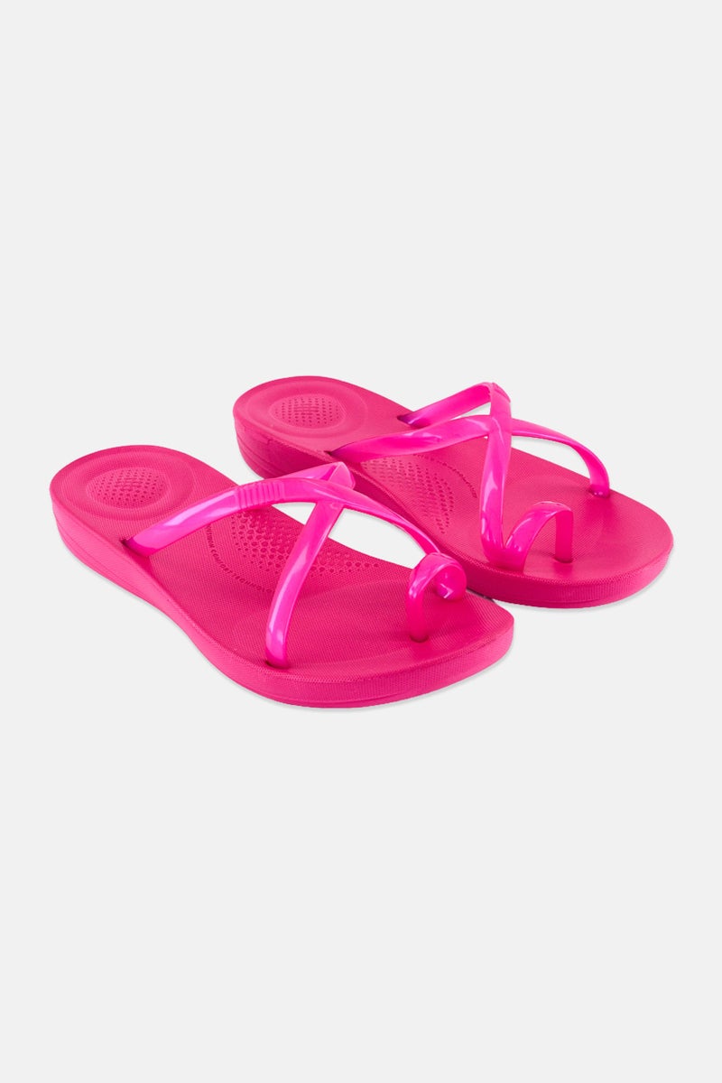 FitFlop Women Iqushion Slip On Sandals, Pink  - Image 1