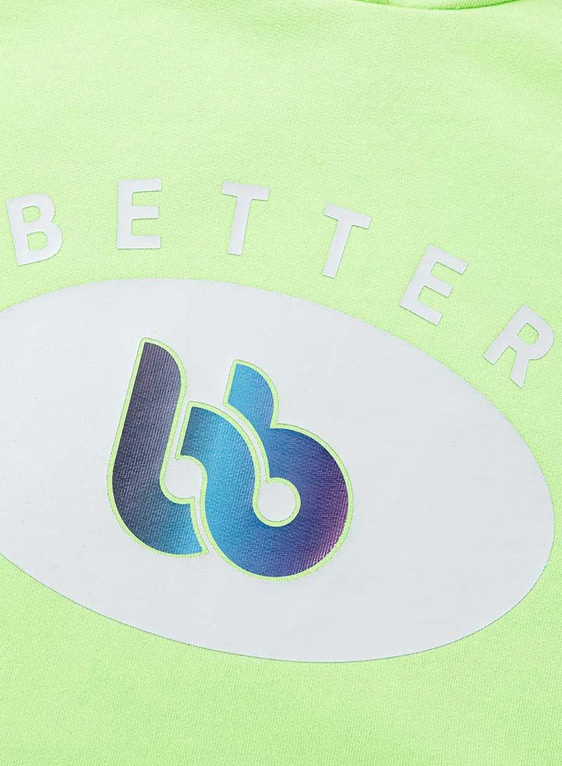 Balabala Kids Logo Hooded Vest