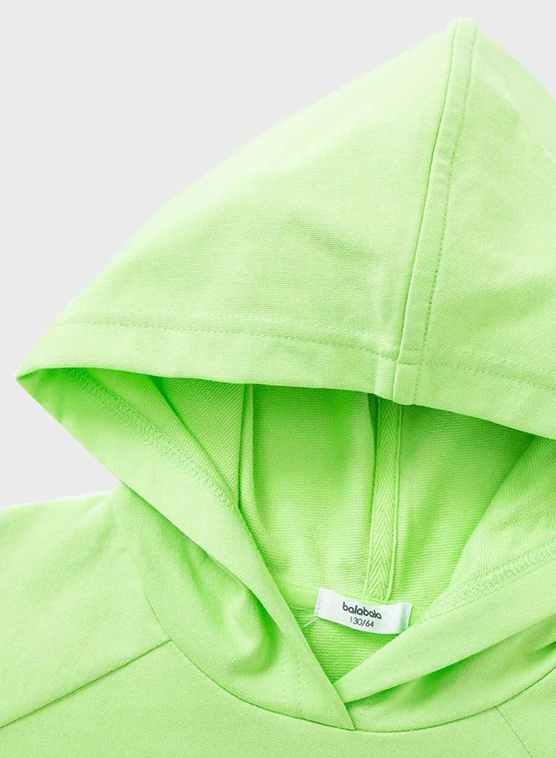 Balabala Kids Logo Hooded Vest